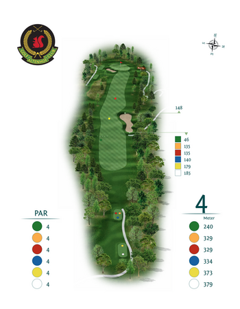 Golf-Club Altenhof e.V. Loch 4