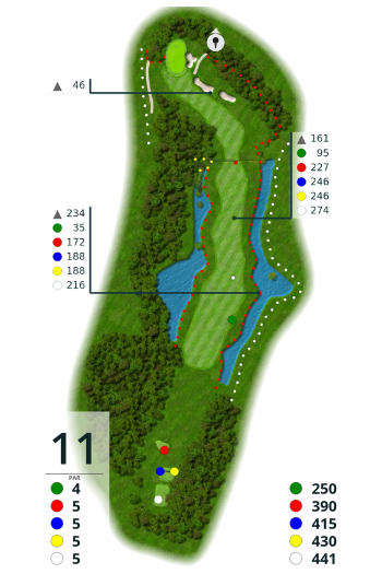 Golf-Club Altenhof e.V. Loch 11