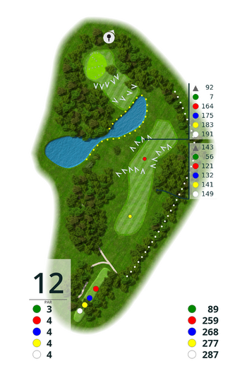 Golf-Club Altenhof e.V. Loch 12