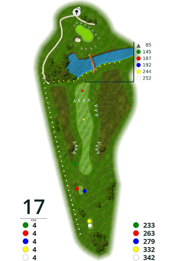 Golf-Club Altenhof e.V. Loch 17